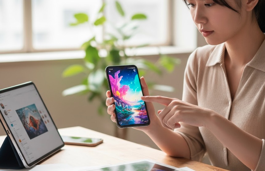 スマホでAIイラストの学習は可能？簡単な生成アプリ紹介