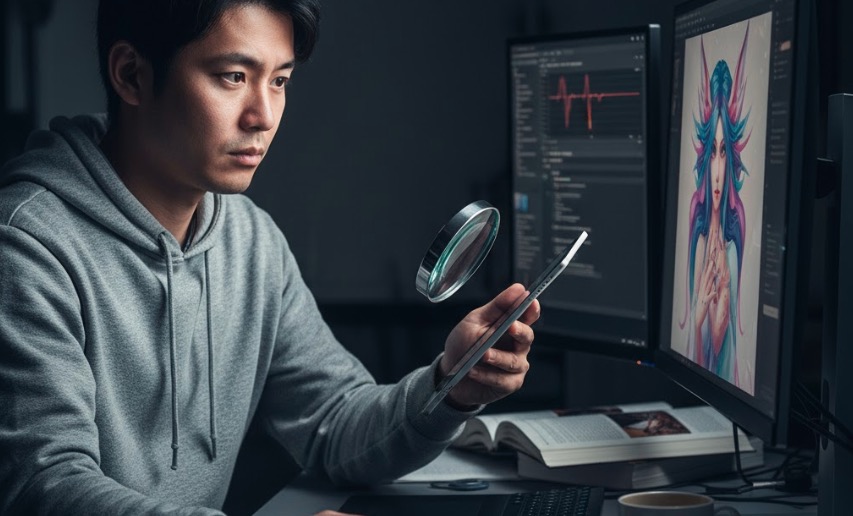 AIイラスト見分けつかない？5つのチェックポイントでAIを見抜く