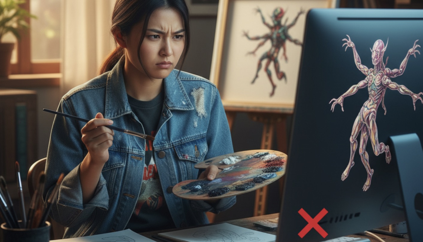 AI絵師は絵師ではない？絵師を名乗るなと言われる理由を解説